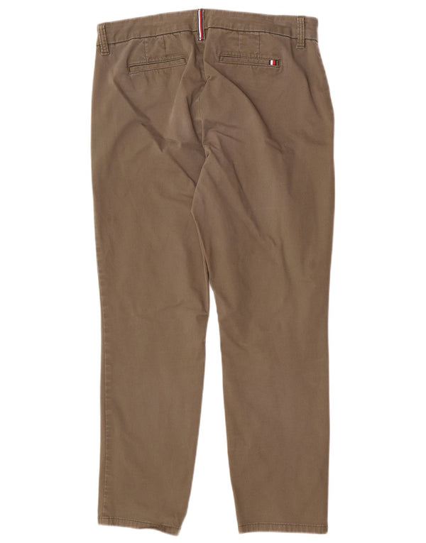 Женские брюки чинос Tommy Hilfiger, размер США 10, большие W32 L27, хаки