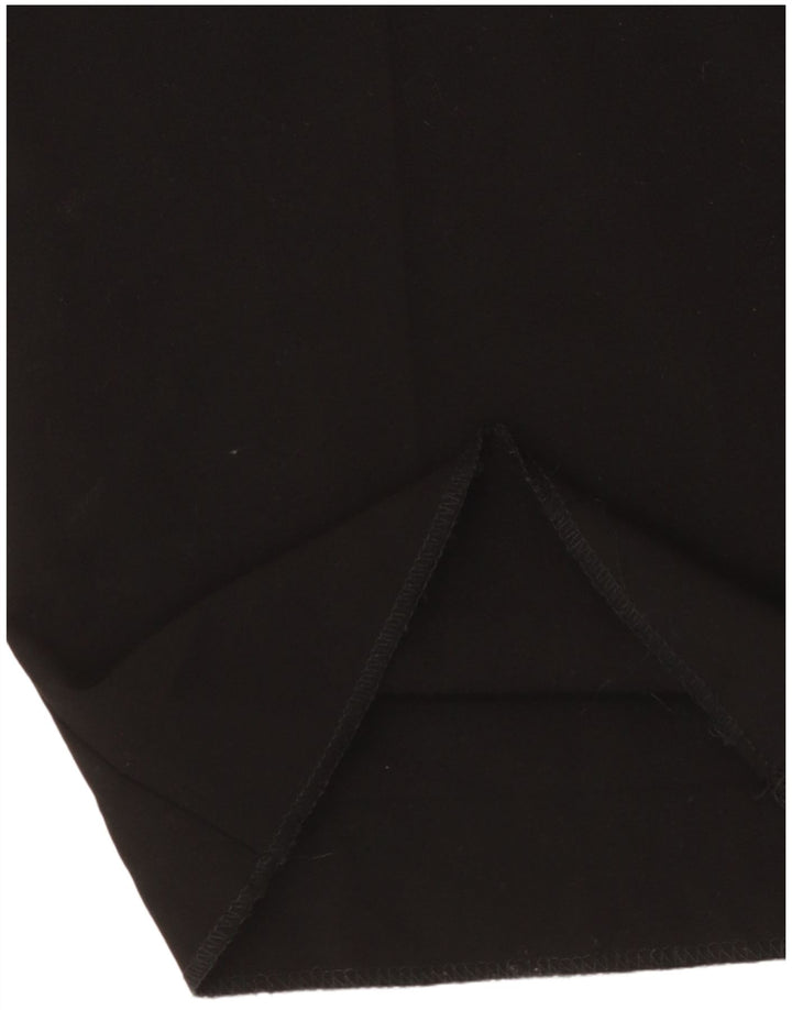 СТ. BERNARD Женские прямые повседневные брюки с высокой талией W28 L35, черные