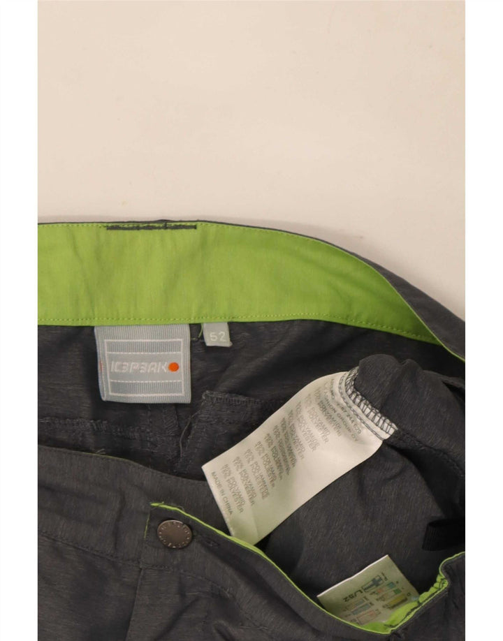 Icepeak Мужские шорты карго IT 52 XL W36 Серые Полиамид