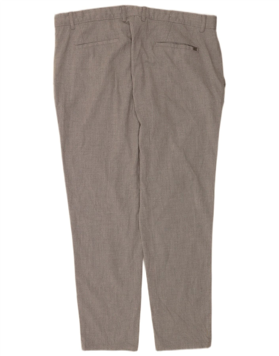 Мужские узкие брюки-чиносы Zara EU 48 XL W38 L29, серый полиэстер