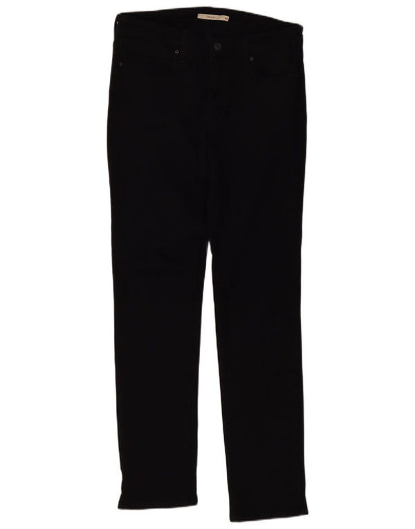 Женские узкие джинсы Levi's 712 W30 L32, черный хлопок