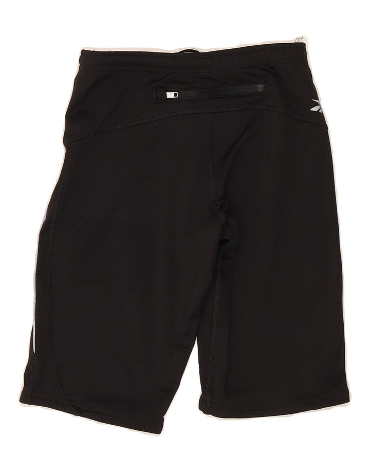 REEBOK Womens Sport Shorts UK 6 XS  Black Polyester Vintage Reebok and Second-Hand Reebok from Messina Hembry 