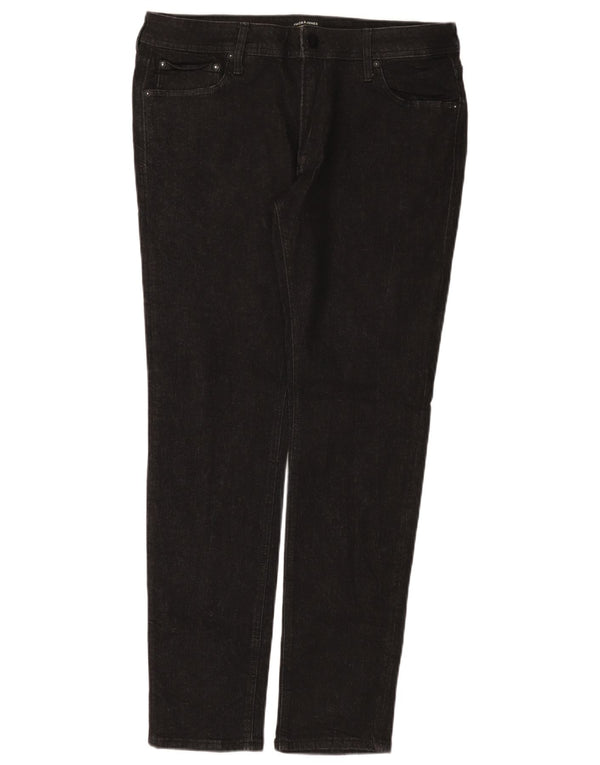 Мужские узкие джинсы Jack & Jones W36 L32, черный хлопок