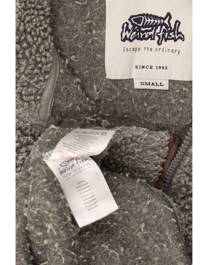 Мужской флисовый джемпер Weird Fish, маленький серый полиэстер