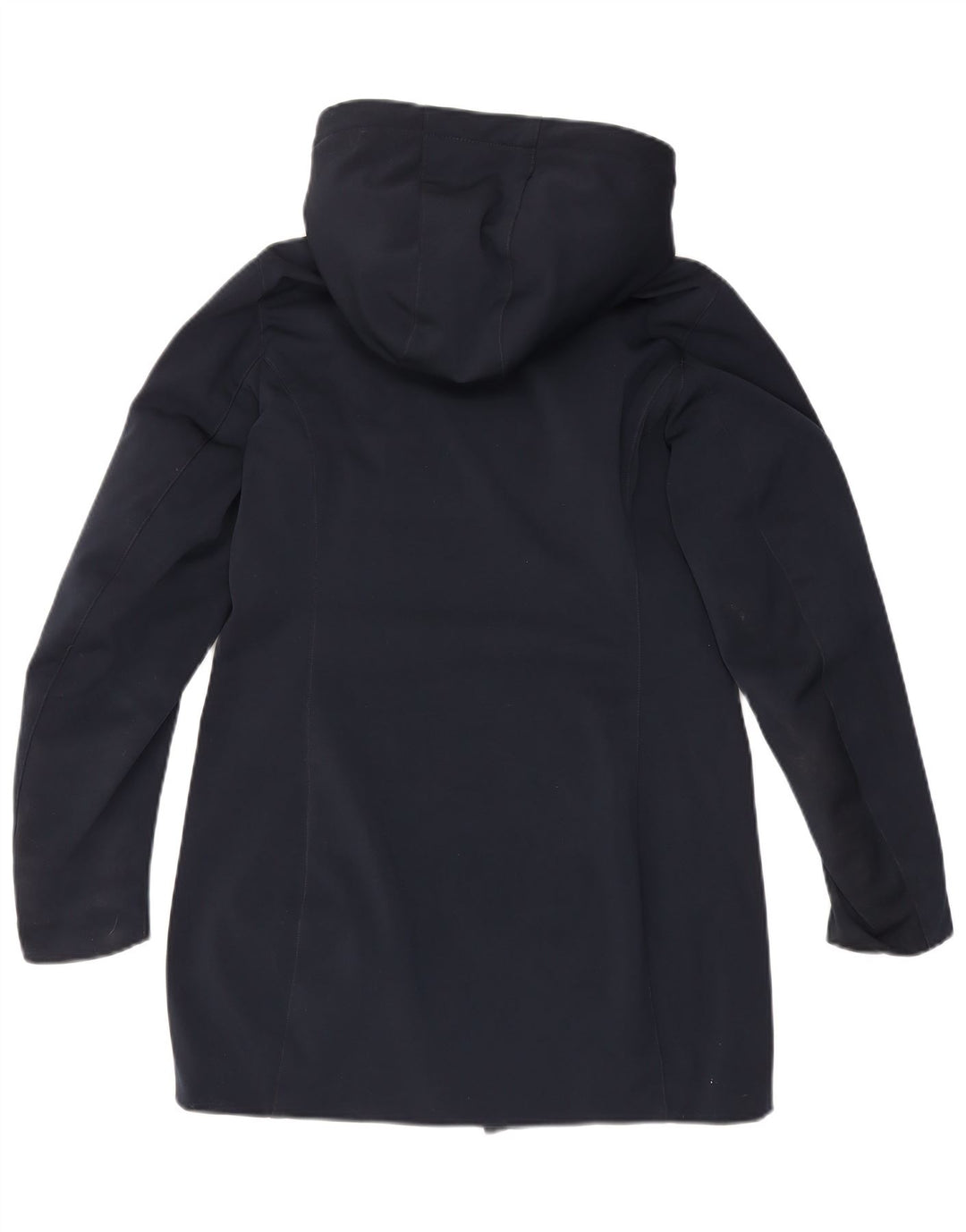 Женское стеганое пальто с капюшоном Ciesse Piumini UK 14 Medium Navy Blue
