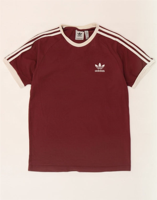 Мужская футболка Adidas Top Medium Burgundy Cotton
