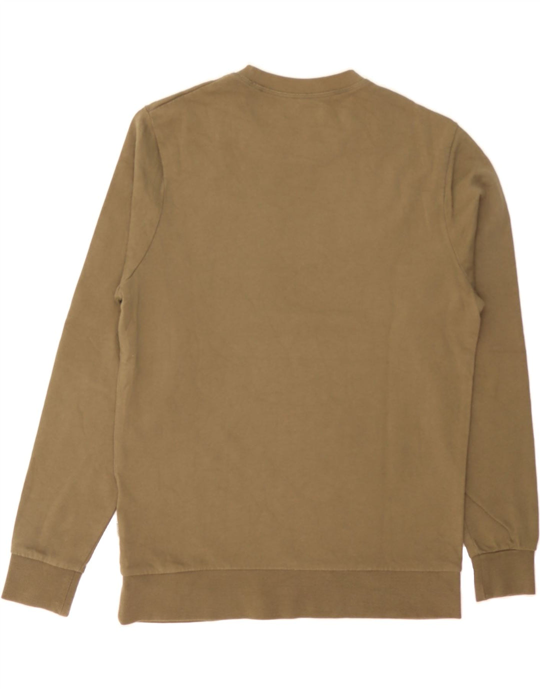 JACK & JONES Mens Sweatshirt Jumper Medium Khaki Cotton Vintage Jack & Jones and Second-Hand Jack & Jones from Messina Hembry 