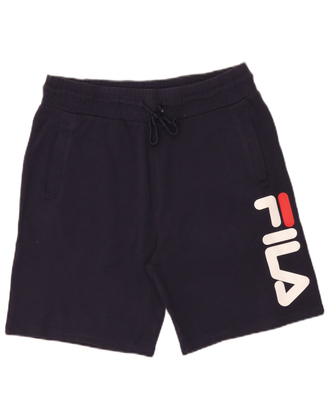 Fila Мужские спортивные шорты с рисунком, средние, темно-синие
