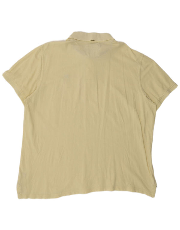 Мужская рубашка-поло Crew Clothing 2XL, желтый хлопок