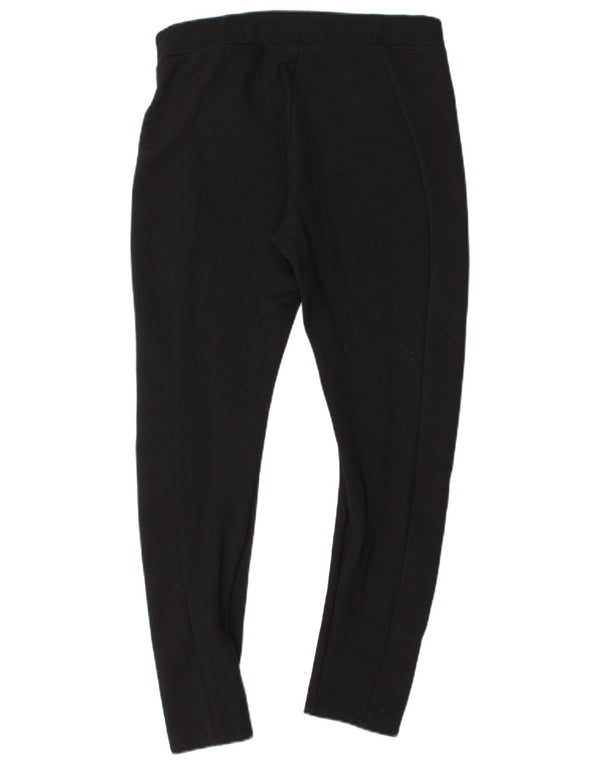 Женские леггинсы Zara UK 14, большие черные из вискозы
