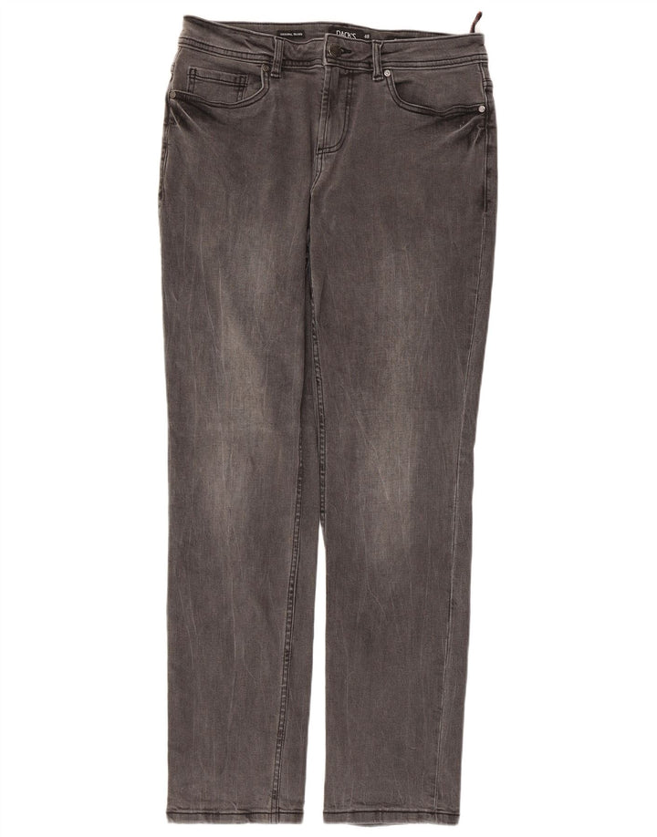 Мужские прямые джинсы DACK'S IT 48 Medium W32 L31 Серый хлопок