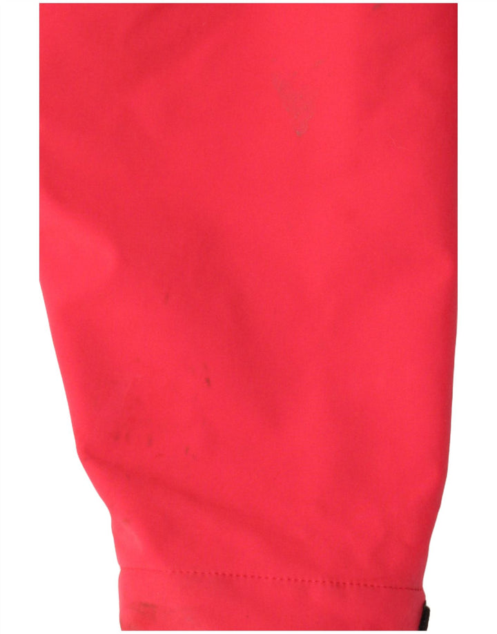 Женская укороченная ветровка с капюшоном Superdry UK 16, большой розовый полиэстер