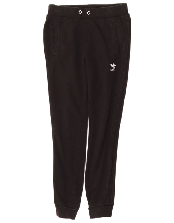 Женские спортивные брюки Adidas Joggers UK 12, хлопок среднего серого цвета