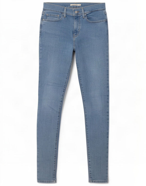 Женские джинсы Levi's 710 Super Skinny W27 L32, синий хлопок