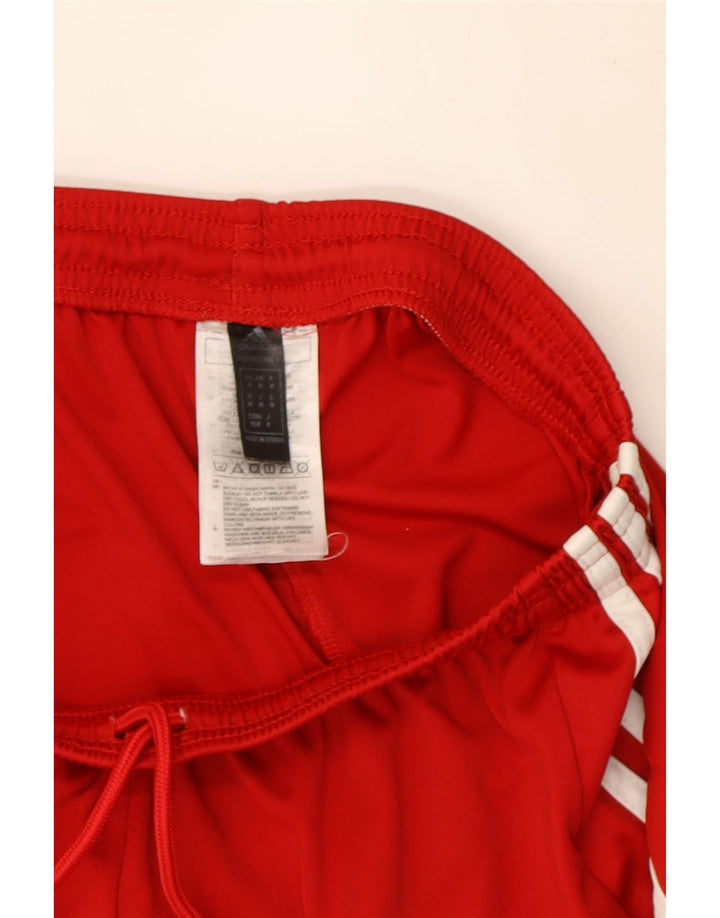 Мужские спортивные шорты Adidas Climalite, средний красный полиэстер
