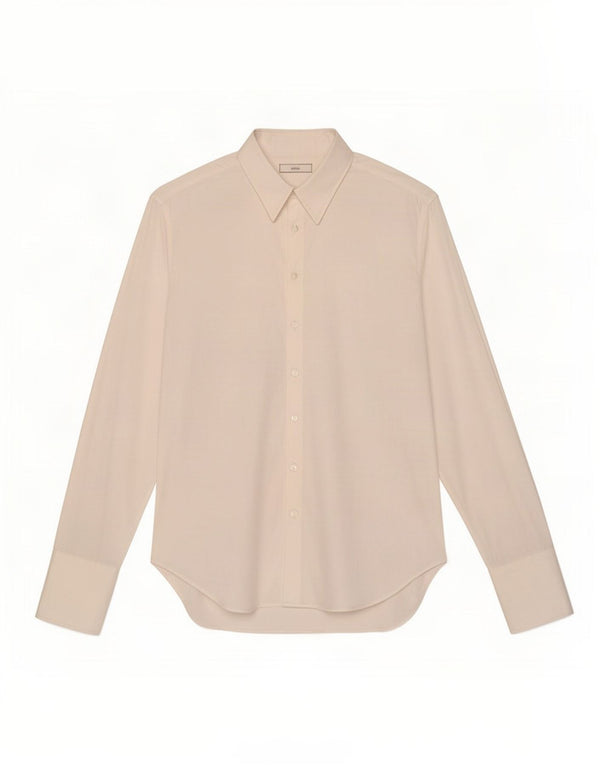 Мужская деловая рубашка Trussardi, размер 44, 17, 1/2 XL, белый хлопок