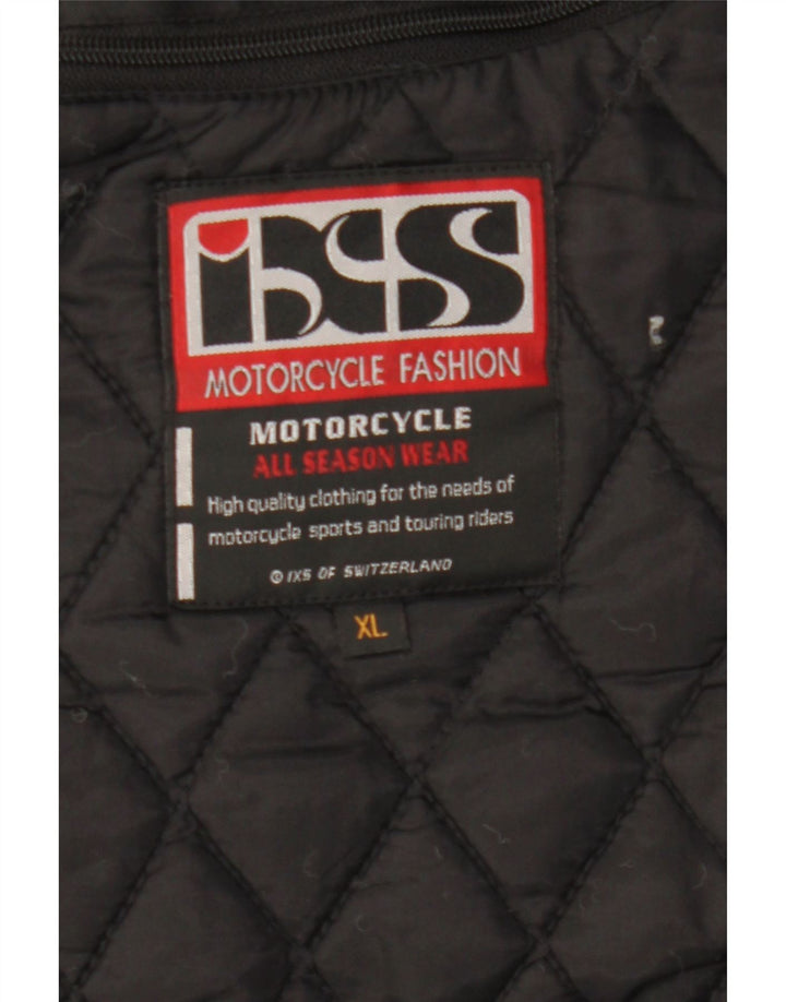 Мужская куртка-гонщик IXS UK 42 XL, черный полиамид