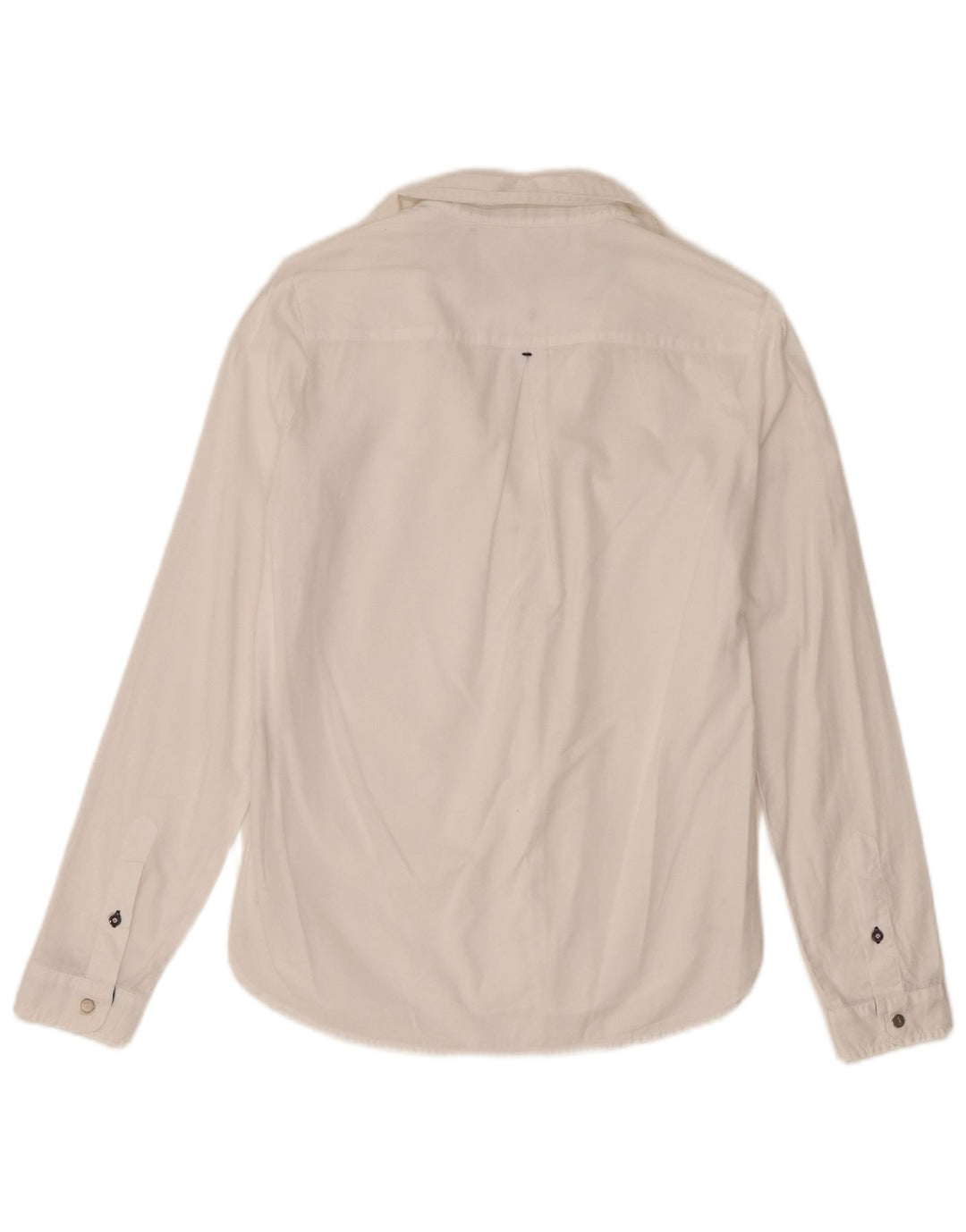 Рубашка женская Trussardi Jeans UK 10 маленькая белая