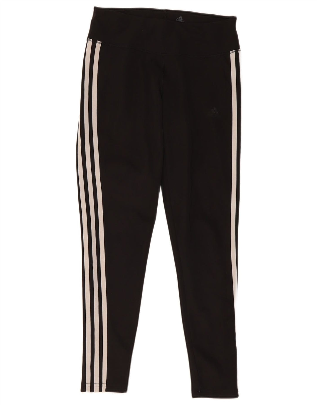 Женские леггинсы Adidas Climalite UK 8/10, маленькие черные из полиэстера