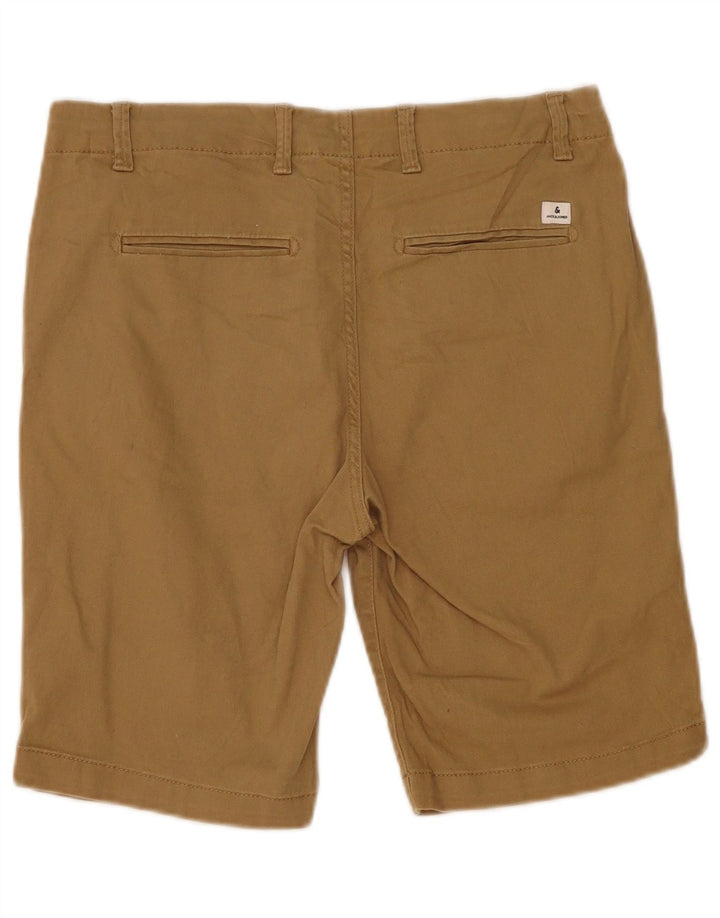 Мужские шорты чинос Jack & Jones, маленькие W32, коричневые, хлопковые