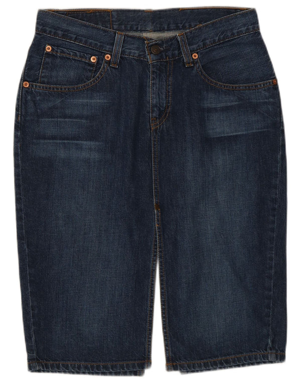 Женская джинсовая юбка Levi's 669 W28, средний темно-синий, хлопок