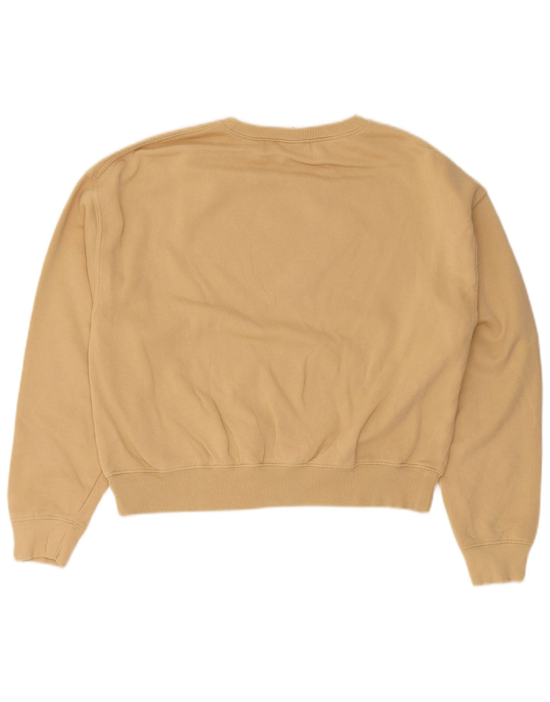 Женский джемпер оверсайз Pull & Bear, британский цвет 14, средний бежевый, хлопок