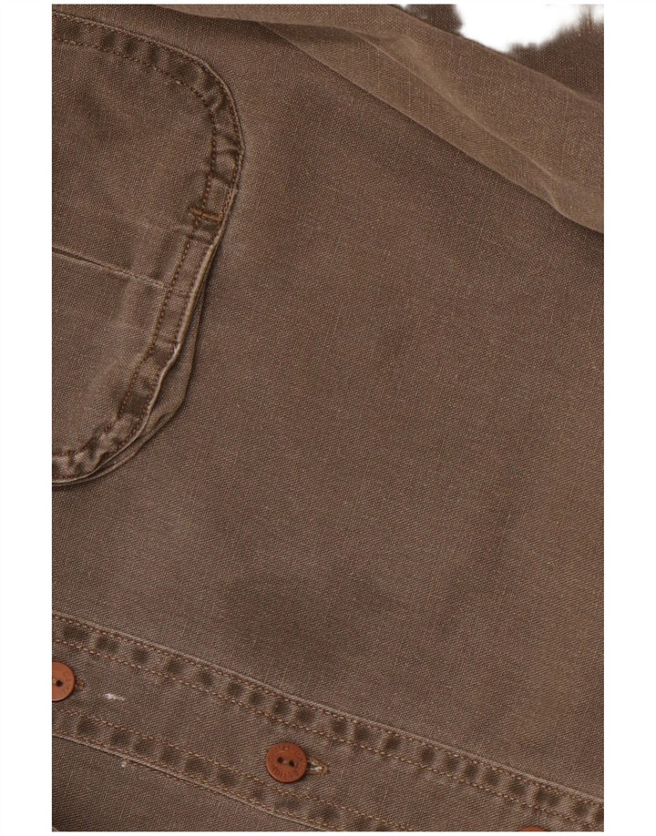 Рубашка мужская CAMEL ACTIVE 2XL Коричневая