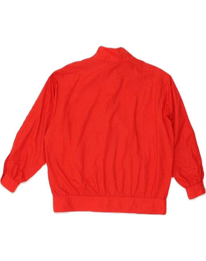 VINTAGE Womens Bomber Jacket UK 18 XL Red Polyester | Vintage Vintage | Thrift | Second-Hand Vintage | Used Clothing | Messina Hembry 