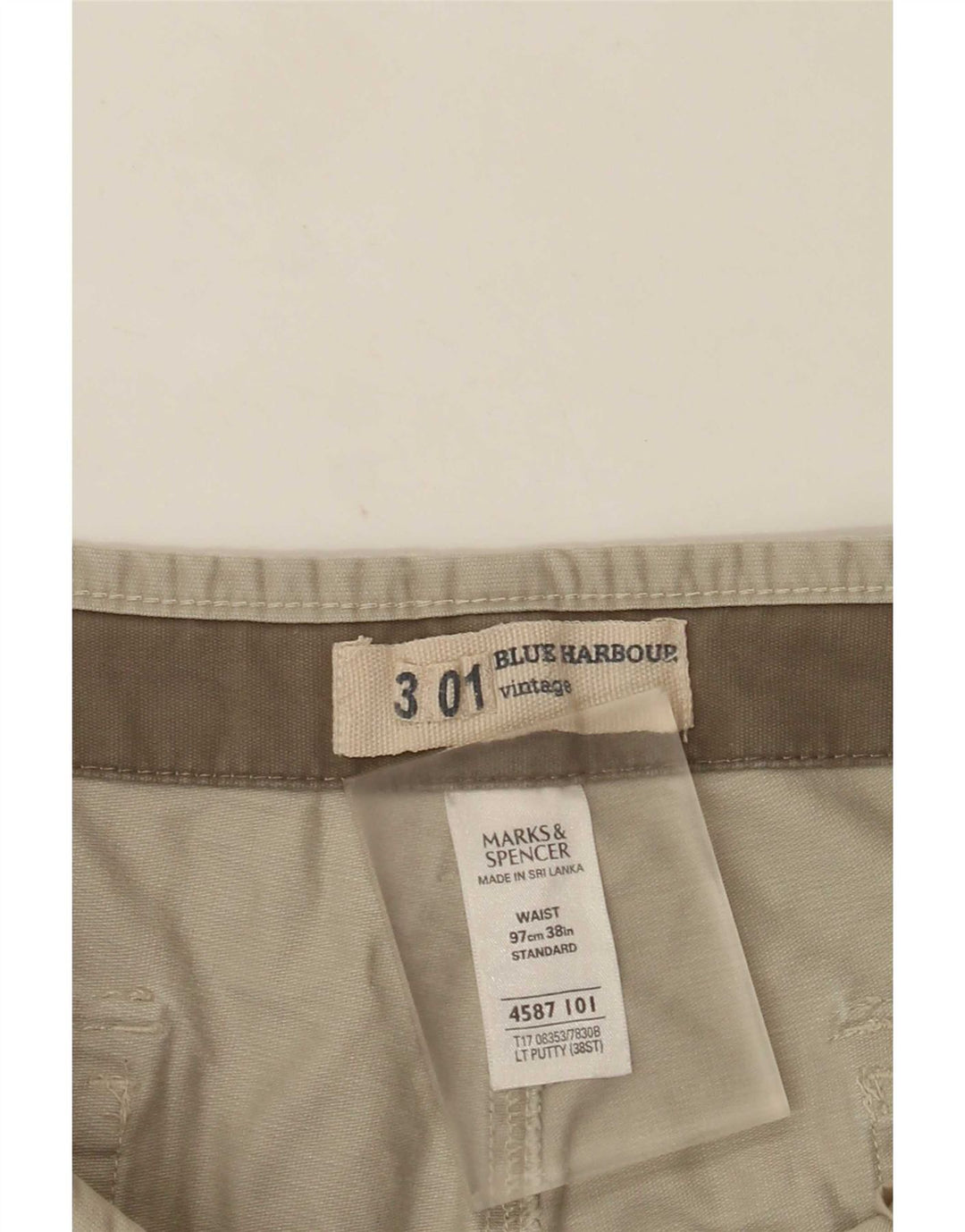 Мужские шорты-карго Marks & Spencer Blue Harbour W38 XL, зеленые