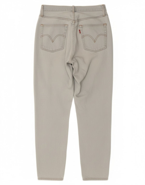 Женские зауженные джинсы Levi's с высокой талией W27 L27, синий хлопок