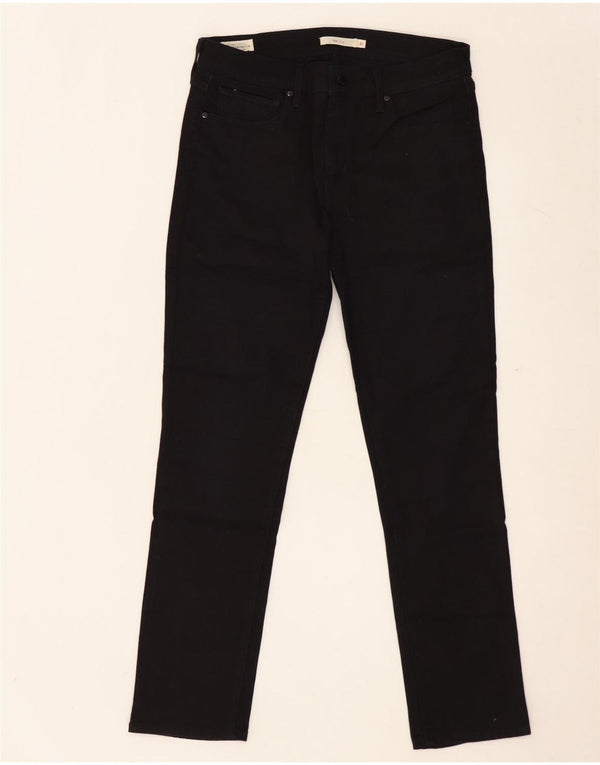 Женские джинсы LEVI'S 712 Slim W31 L29, черный хлопок