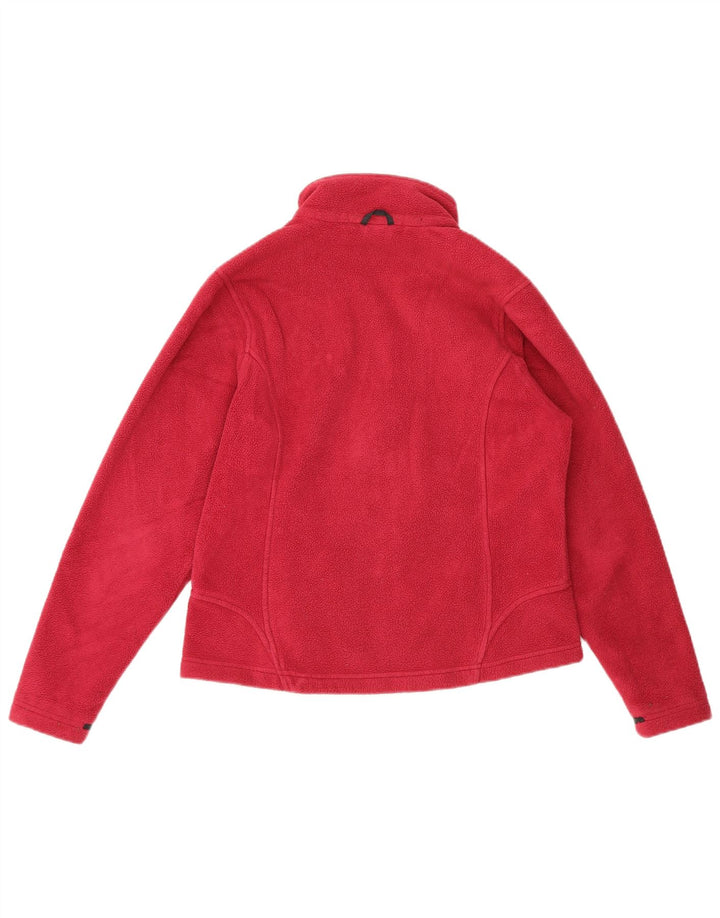 Женская флисовая куртка Jack Wolfskin, Великобритания 12/14, средний розовый