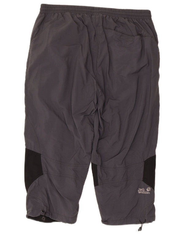 Женские прямые капри Jack Wolfskin UK 44 XL W36 L20 серые