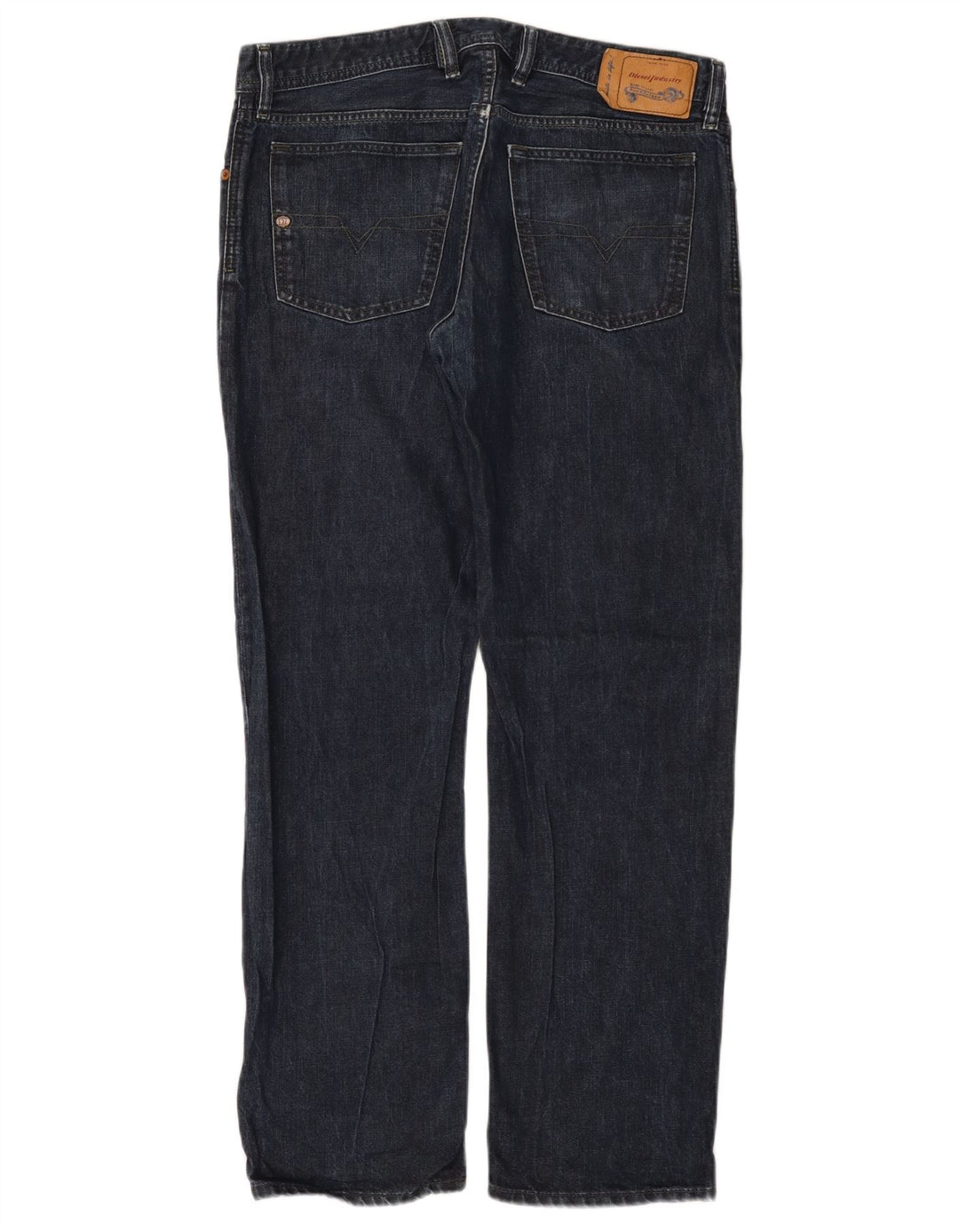 Мужские прямые джинсы Diesel Waykee Regular W34 L32, синий хлопок