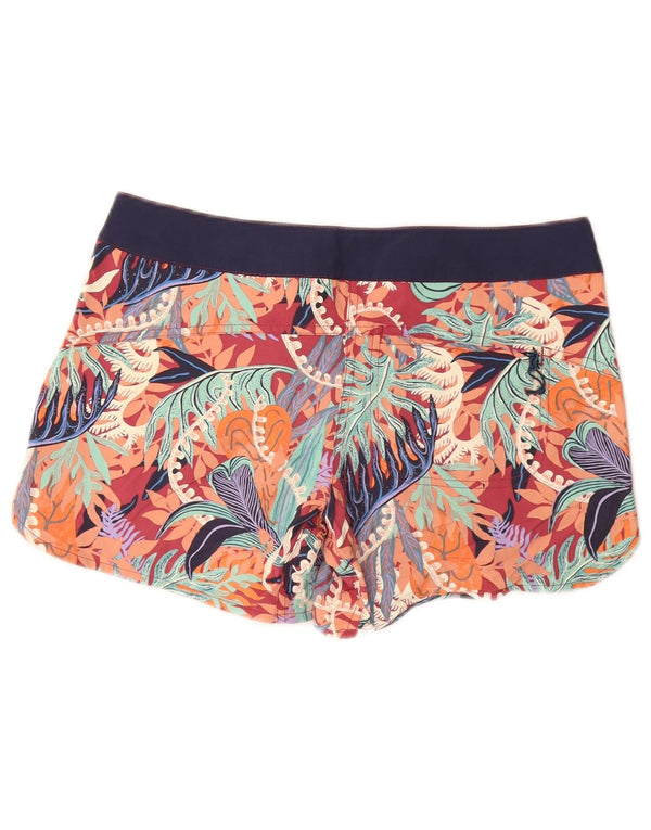 Женские шорты для плавания Patagonia US 2 XS, разноцветный нейлон с цветочным принтом