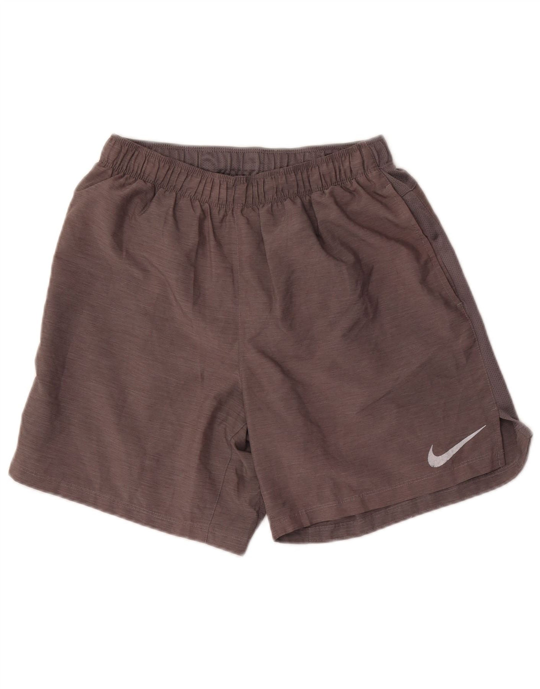 Мужские спортивные шорты Nike Dri Fit среднего серого цвета из полиэстера