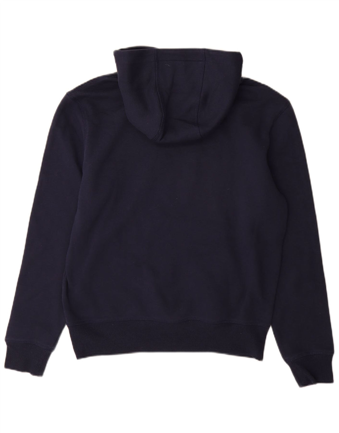 Crew Clothing Мужской джемпер с капюшоном среднего размера, темно-синий, хлопок