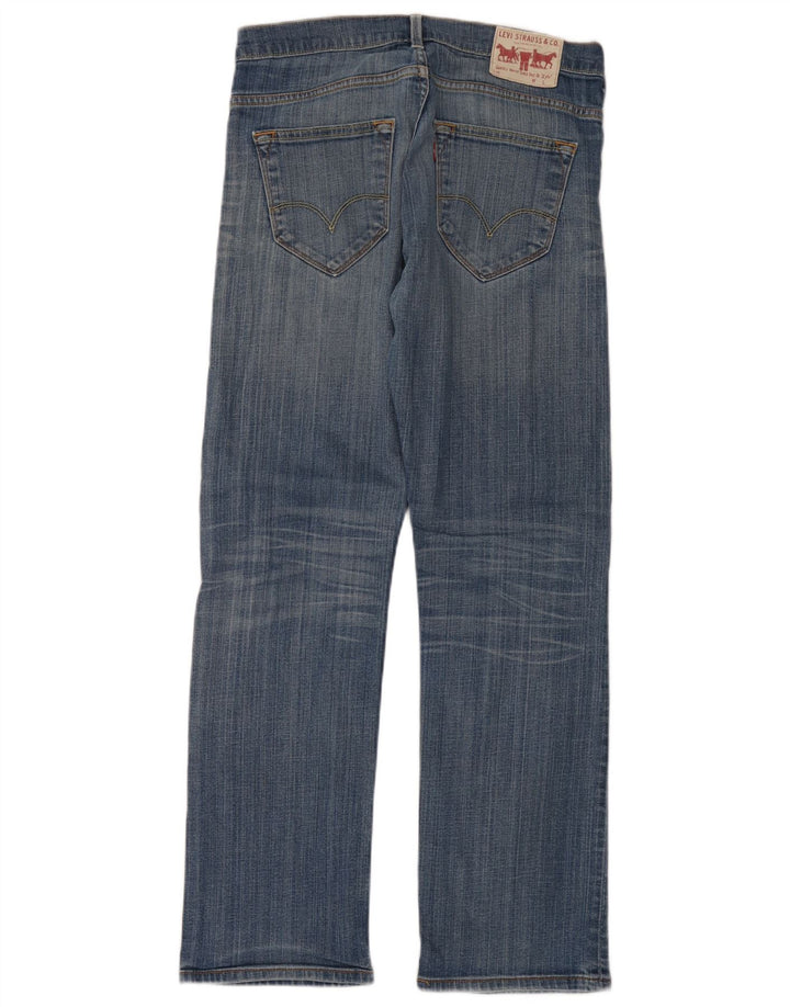 Мужские прямые джинсы Levi's W32 L32 синие, хлопок