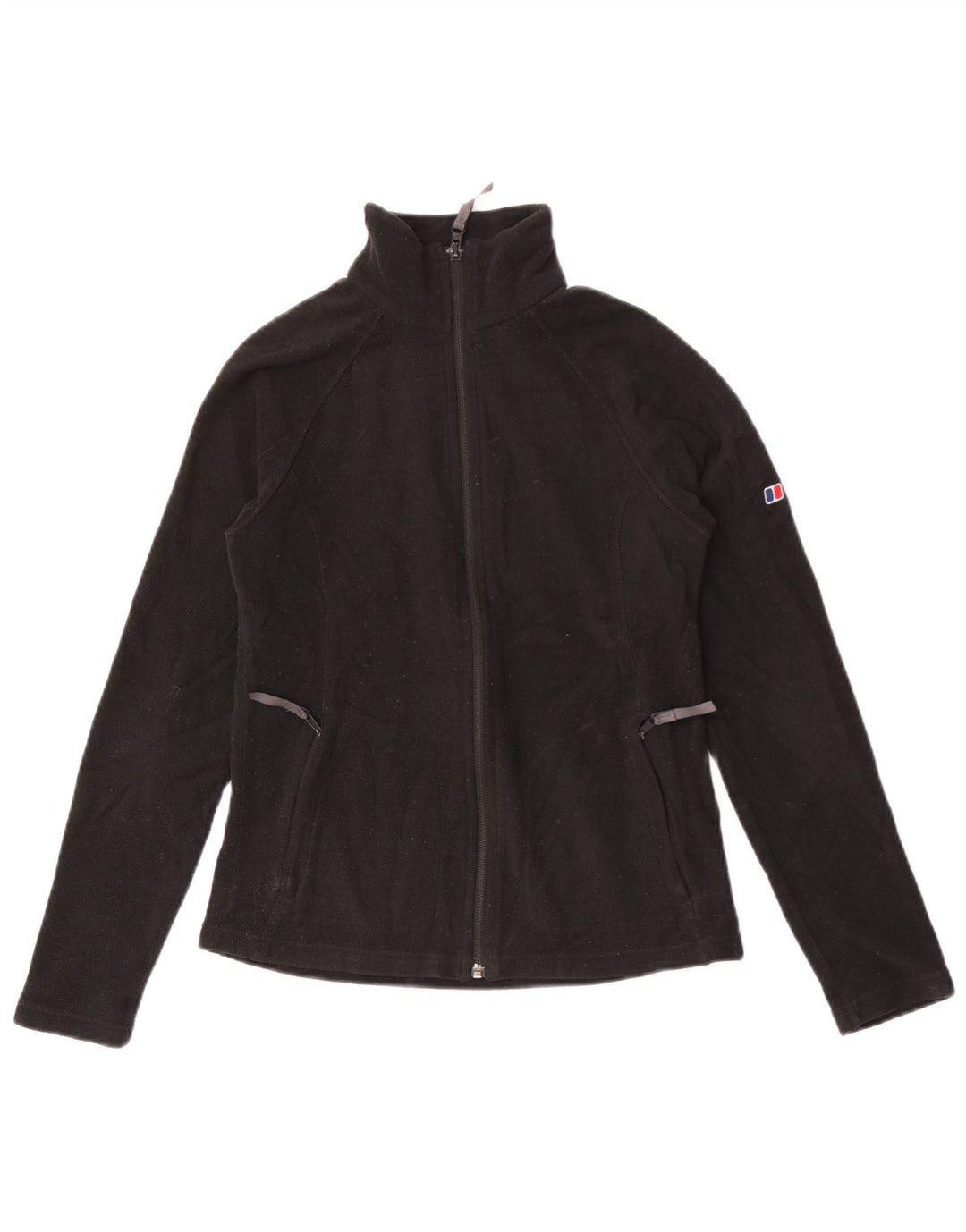 Женская флисовая куртка Berghaus UK 8, маленький черный полиэстер