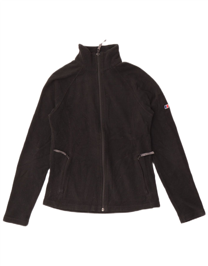 Женская флисовая куртка Berghaus UK 8, маленький черный полиэстер