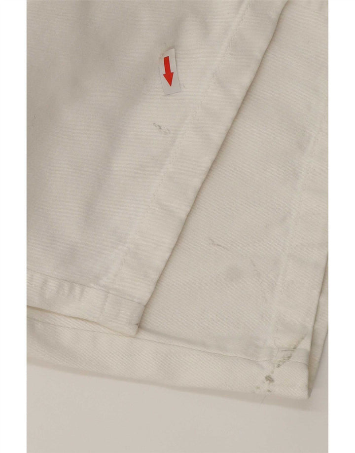 Женские прямые брюки карго Zara EU 42, большие W32 L32, белые