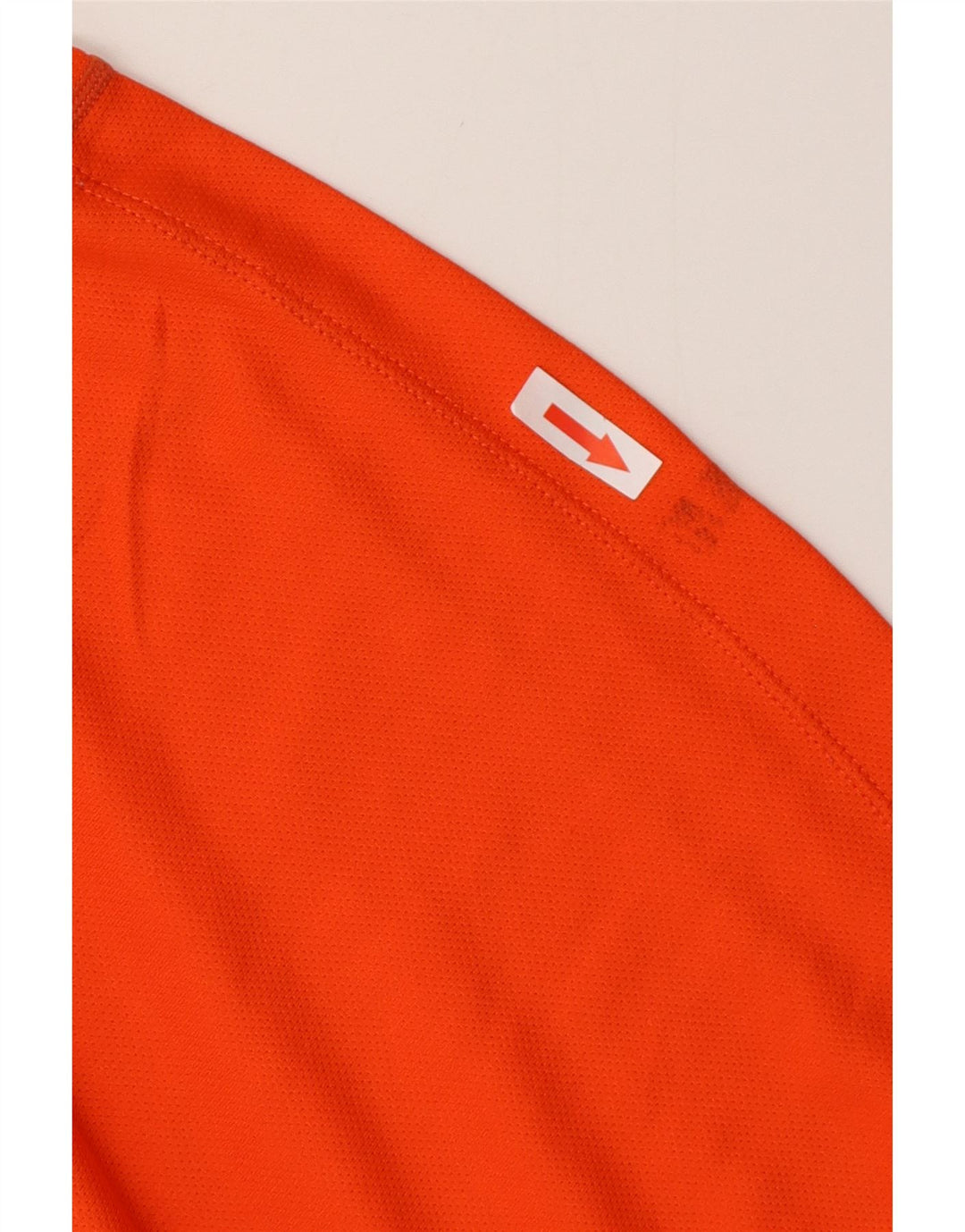 Мужская футболка NIKE Dri Fit, маленький оранжевый цветной блок