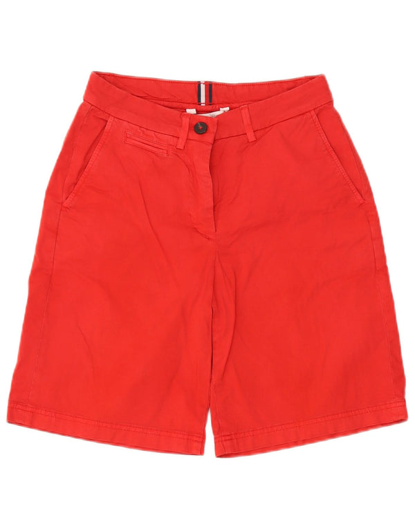 Женские шорты чинос Tommy Hilfiger UK 4 XS W26 Красный хлопок