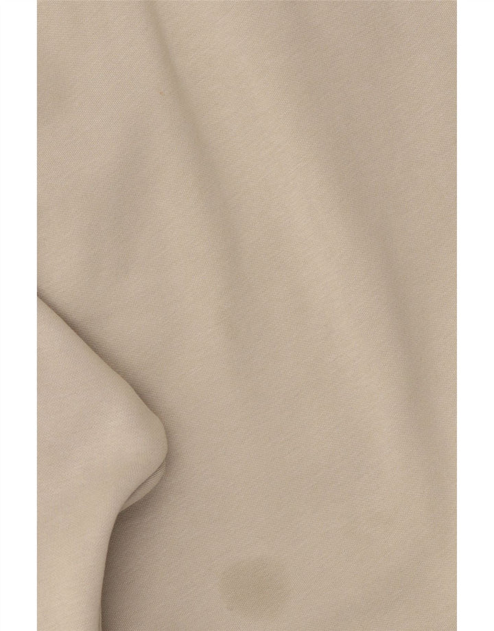 Мужской джемпер с капюшоном Adidas Oversized с рисунком, маленький бежевый
