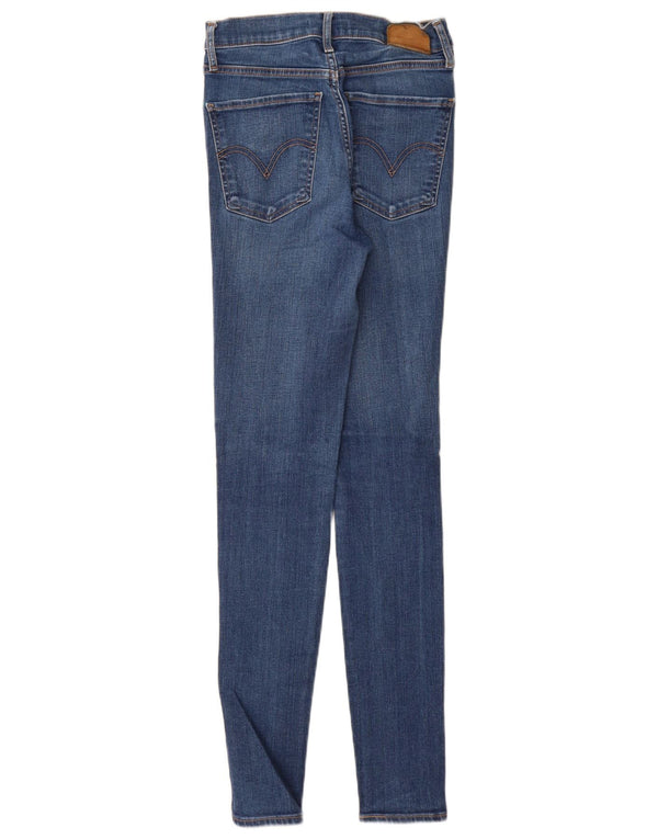 Женские джинсы суперскинни Levi's Mile High W27 L32, синие, хлопок