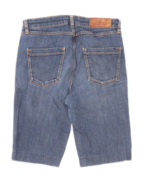 Женские джинсовые шорты Massimo Dutti стандартного кроя EU 36 XS W26 синие
