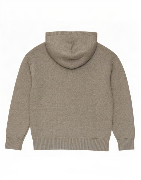 Женский кардиган с капюшоном Marks & Spencer UK 14, средний серый вискоза