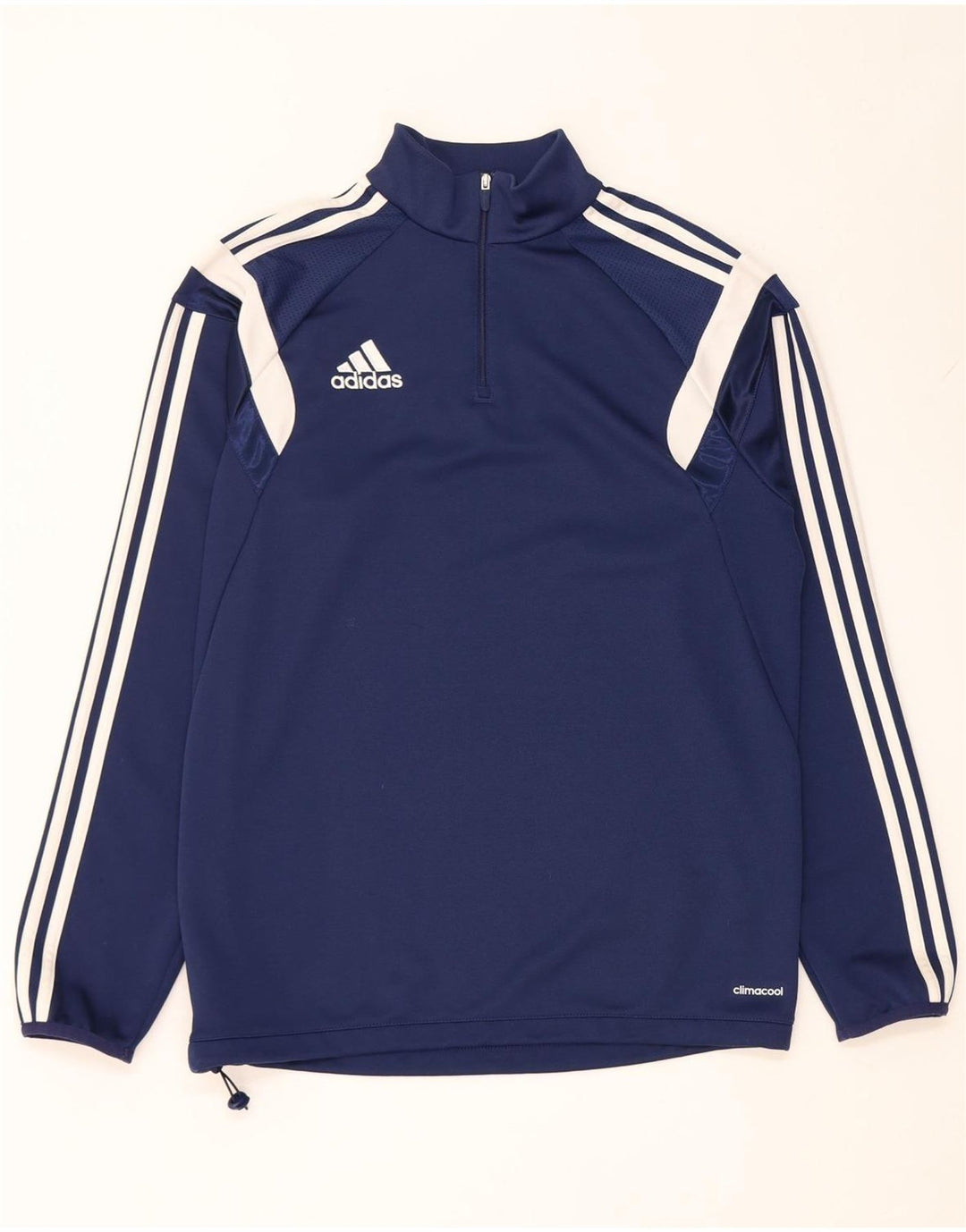 Мужской пуловер Adidas Climacool, спортивный костюм, средний темно-синий, цветной блок