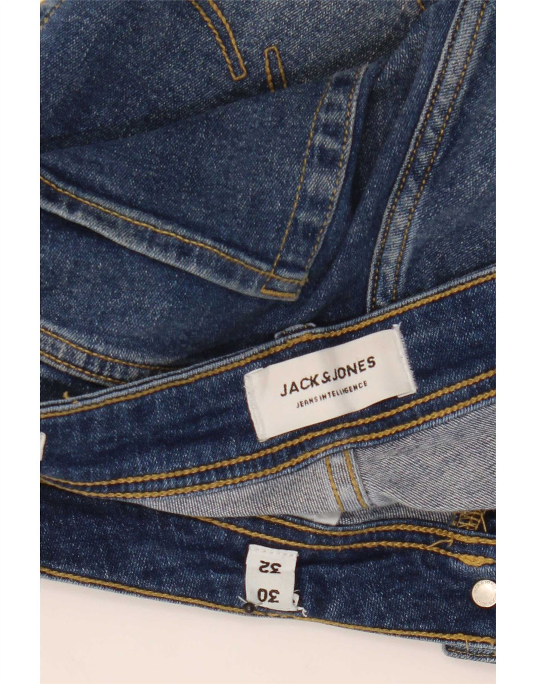 Женские потертые джинсы скинни Jack & Jones Liam W30 L32 синие
