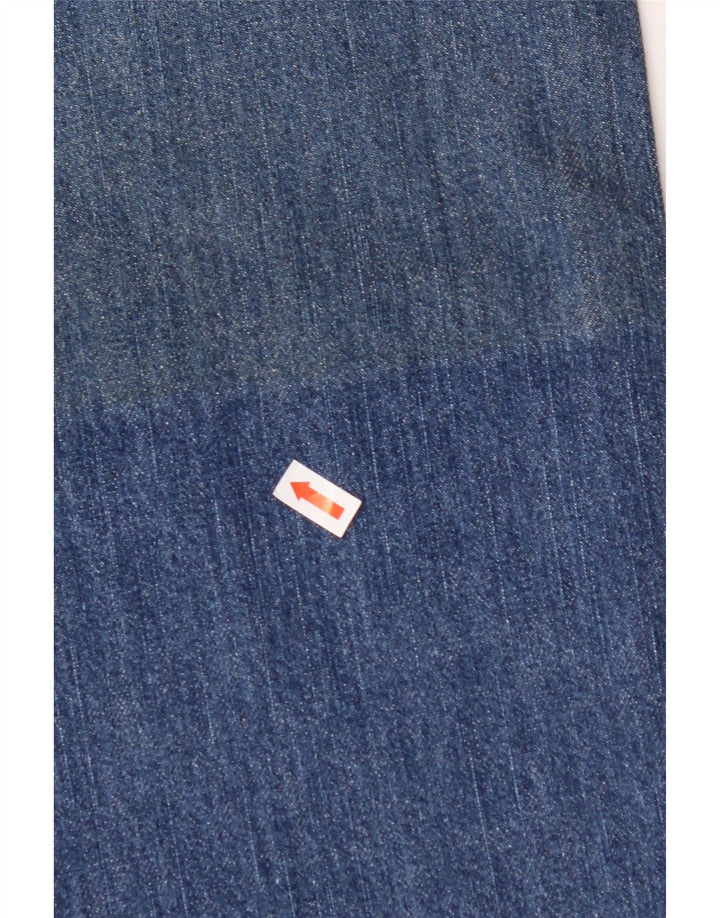 Женские свободные джинсы EDDIE BAUER с высокой талией, размер США 14, XL, W32, L29, синий хлопок